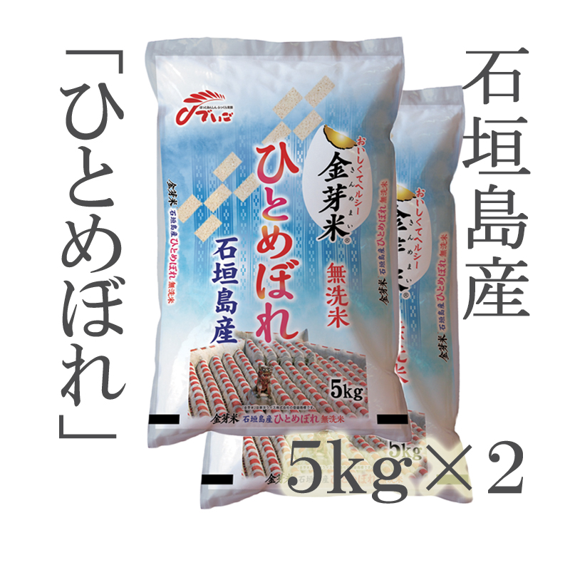 【令和5年産】金芽米（無洗米）石垣島産ひとめぼれ10kg（5kg×2袋） | ごはん彩々（全米販）