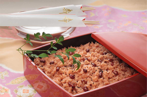お祝いには幸せ色のお赤飯 ごはん彩々 全米販 お祝いには幸せ色のお赤飯 ごはん彩々 全米販